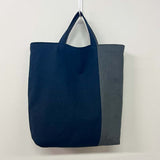 Tote A, Gray, (No instructions ) in "Yoko Saito, My 15 Favorite Fabric Bags"