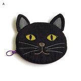 Cat Face Pouch Set, A and B (NO instruction) in "Sutekini (Fantastic) Handmade, September 2026 issue"