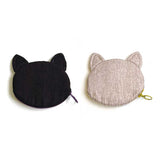 Cat Face Pouch Set, A and B (NO instruction) in "Sutekini (Fantastic) Handmade, September 2026 issue"