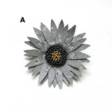 Set of 3 Flower Brooches (A, B, C) WITHOUT Instructions in "Sutekini (Fantastic) Handmade October 2026 issue"