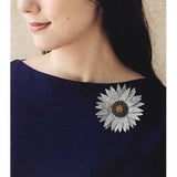 Set of 3 Flower Brooches (A, B, C) WITHOUT Instructions in "Sutekini (Fantastic) Handmade October 2026 issue"