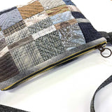 Chocolate Bar Pochette (NO instruction) in "Quilt Japan October 2026 Autumn Issue
