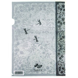 Quilt Party's Original File A4, Blue Dragonfly