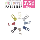Free-style Zipper Slider, 3 pieces / set ( 3VS )
