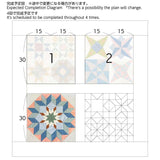 Star Sampler Quilt 3 (WITH English instruction)