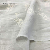 [ 20%OFF / SALE / Made in KANAZAWA ] web20241031-05, Embroidery Lace Fabric, Tree Nut Motif, Price per 0.1m, Minimum order is 0.3m~ | Fabric