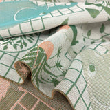 web20250626-01, Cotton Jacquard Weave, Price per 0.1m, Minimum order is 0.3m~ | Fabric, Sold by cutting to desired length