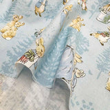 web20260312-01, USA Print Fabric, Tale of Peter Rabbit, Riley Blake, Price per 0.1m, Minimum order is 0.3m~ | Fabric, Sold by cutting to desired length
