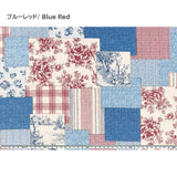 web2602-A02, Blue and Red, Price per 0.1m, Minimum order is 0.3m~ | Fabric, Sold by cutting to desired length