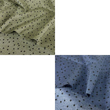 web20260321-01, 80s Royal Lawn 10cm Green, Price per 0.1m, Minimum order is 0.3m~ | Fabric, Sold by cutting to desired length