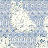 web20260409-01, Cat's Playground, Price per 0.1m, Minimum order is 0.3m~ | Fabric, Sold by cutting to desired length