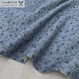 web2603-A11, Blue, Price per 0.1m, Minimum order is 0.3m~ | Fabric, Sold by cutting to desired length