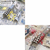 web20260425-03, YUWA Suzuko Koseki Shirting Square, Price per 0.1m, Minimum order is 0.3m~ | Fabric, Sold by cutting to desired length