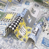 web20260425-03, YUWA Suzuko Koseki Shirting Square, Price per 0.1m, Minimum order is 0.3m~ | Fabric, Sold by cutting to desired length
