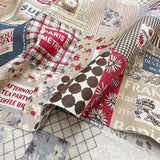 web20260425-03, YUWA Suzuko Koseki Shirting Square, Price per 0.1m, Minimum order is 0.3m~ | Fabric, Sold by cutting to desired length