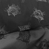 web20260709-01, Polyester Jacquard Weave, Cat,  Price per 0.1m, Minimum order is 0.3m~ | Fabric, Sold by cutting to desired length
