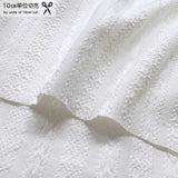web20260725-01, Leno-weave Dobby Lace (Off-White, Stripe), Price per 0.1m, Minimum order is 0.3m~ | Fabric, Sold by cutting to desired length