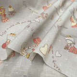 web20260725-02, Sunbonnet Sue, Going for a Walk, Price per 0.1m, Minimum order is 0.3m~ | Fabric, Sold by cutting to desired length