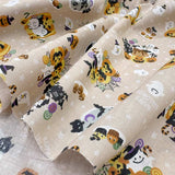 web20260821-01, Halloween, Price per 0.1m, Minimum order is 0.3m~ | Fabric, Sold by cutting to desired length