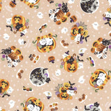 web20260821-01, Halloween, Price per 0.1m, Minimum order is 0.3m~ | Fabric, Sold by cutting to desired length