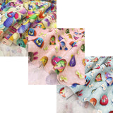 web20260821-03 [AOHIGE] Inkjet Print, Price per 0.1m, Minimum order is 0.3m~ | Fabric, Sold by cutting to desired length