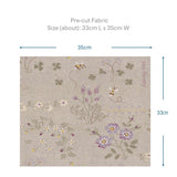 web2601-A11, Gray, Pre-cut to 33cm X 35cm | Pre-cut Fabric, Mini Cut Fabric