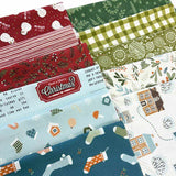 2507, 11 Happy Winter Fabric Set (with English instruction)