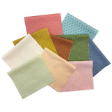 2602, 10 Retro Garden Collection Fabric Set