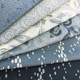 2602, 6 USA Smoky Blue Fabric Set