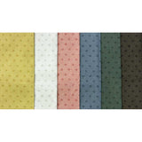 2604, 6 Smoky Pastels Fabric Set (with English instruction)