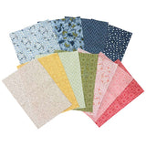 2605, 11 Flower Palette Fabric Set ( WITH English instruction )