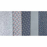 2607, 5 USA Navy Ribbon Fabric Set (WITH English instruction)