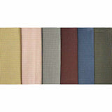 2607, 6 Printed Gingham Fabric Set (WITH English instruction)