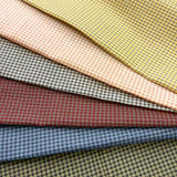 2607, 6 Printed Gingham Fabric Set (WITH English instruction)
