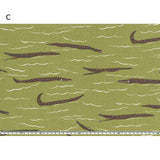 Yoko Saito, Original Print Fabric, 10627, Linen (20%), Price per 0.1m, Minimum order is 0.3m~ | Fabric