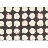 Yoko Saito, Original Print Fabric, 10628, Linen (20%), Price per 0.1m, Minimum order is 0.1m~ | Fabric