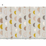 Yoko Saito Original Print [10728], 20% linen, Price per 0.1m, Minimum order is 0.3m~ | Fabric, Sold by cutting to desired length