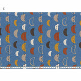 Yoko Saito Original Print [10728], 20% linen, Price per 0.1m, Minimum order is 0.3m~ | Fabric, Sold by cutting to desired length