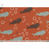 Yoko Saito Original Print [10729], 20% linen, Price per 0.1m, Minimum order is 0.3m~ | Fabric, Sold by cutting to desired length