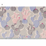 Yoko Saito Original Print [10730], 20% linen, Price per 0.1m, Minimum order is 0.3m~ | Fabric, Sold by cutting to desired length