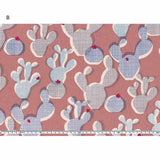 Yoko Saito Original Print [10730], 20% linen, Price per 0.1m, Minimum order is 0.3m~ | Fabric, Sold by cutting to desired length