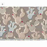 Yoko Saito Original Print [10730], 20% linen, Price per 0.1m, Minimum order is 0.3m~ | Fabric, Sold by cutting to desired length