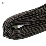 Wrinkled Waxed Cord, Medium thick, 0.3cm diameter, price is per 0.1m