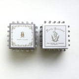 Clover, Porte Bonheur, Lily of The Valley, Cube Marking Pins