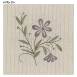 Scandinavian-style Flower Pattern (15 different designs sold individually), 300 yen each