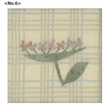 Scandinavian-style Flower Pattern (15 different designs sold individually), 300 yen each