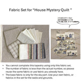 Fabric Set for "House's Mystery Quilt" (without instructions and patterns)