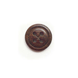 Wood Button, 4 holes