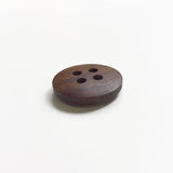 Wood Button, 4 holes