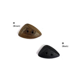 Wood Button, Triangle